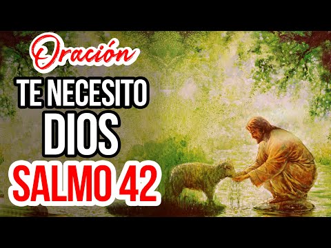 𝗦𝗔𝗟𝗠𝗢 𝟰𝟮 📖 MI ALMA TIENE SED DE DIOS🙏🏼COMO UN CIERVO QUE BRAMA POR AGUA ASI CLAMA POR TI EL ALMA MIA