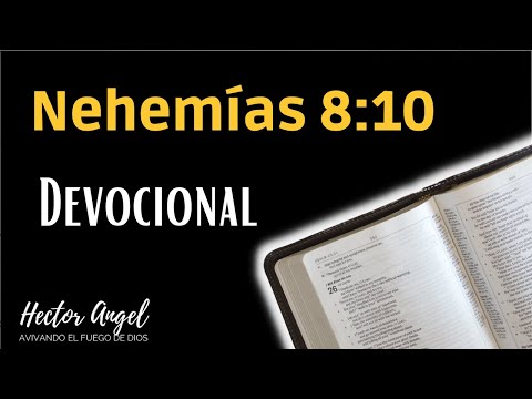 Devocional de hoy. Nehemías 8:10