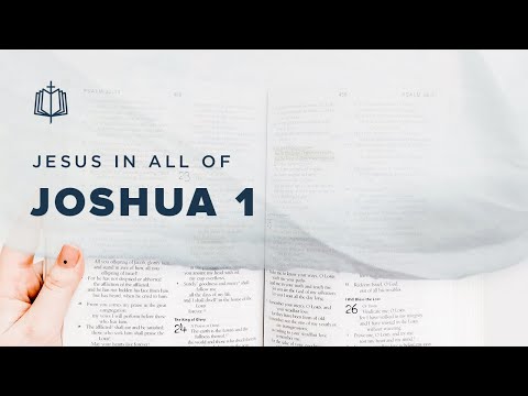 Joshua 1 | Be Strong and Courageous | Bible Study