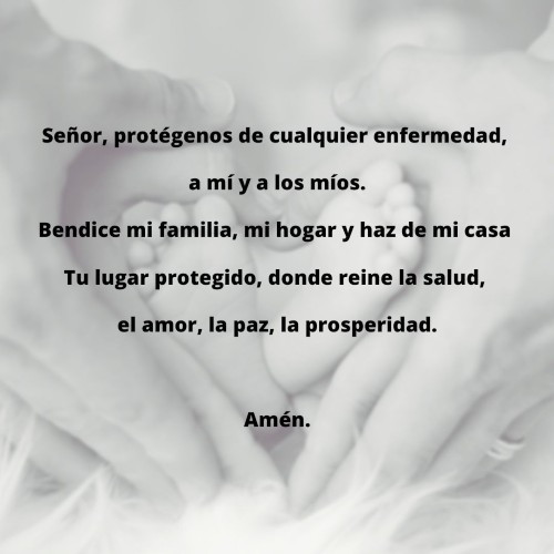 oraciones cristianas cortas familia